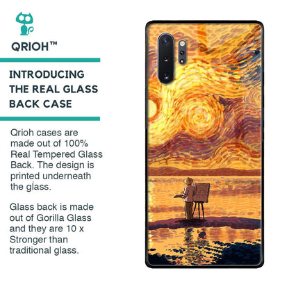 Sunset Vincent Glass Case for Samsung Galaxy Note 10 Plus