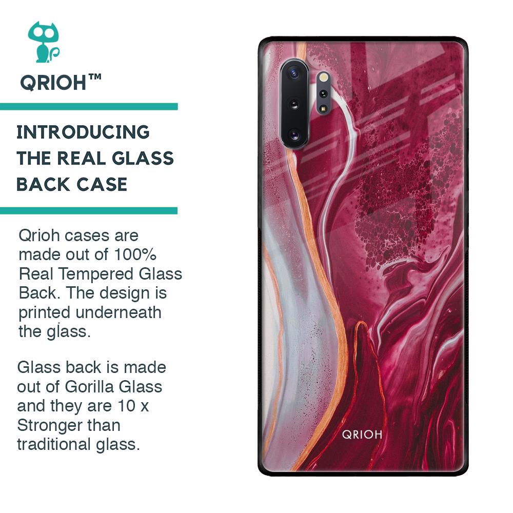 Crimson Ruby Glass Case for Samsung Galaxy Note 10 Plus
