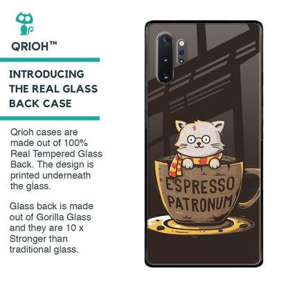 Tea With Kitty Glass Case For Samsung Galaxy Note 10 Plus