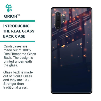 Falling Stars Glass Case For Samsung Galaxy Note 10 Plus