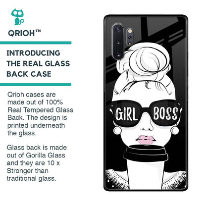 Girl Boss Glass Case For Samsung Galaxy Note 10 Plus