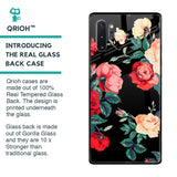 Floral Bunch Glass Case For Samsung Galaxy Note 10 Plus