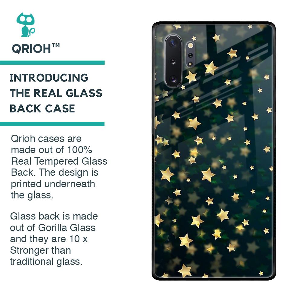 Dazzling Stars Glass Case For Samsung Galaxy Note 10 Plus