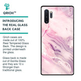 Diamond Pink Gradient Glass Case For Samsung Galaxy Note 10 Plus