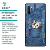 Kitty In Pocket Glass Case For Samsung Galaxy Note 10 Plus
