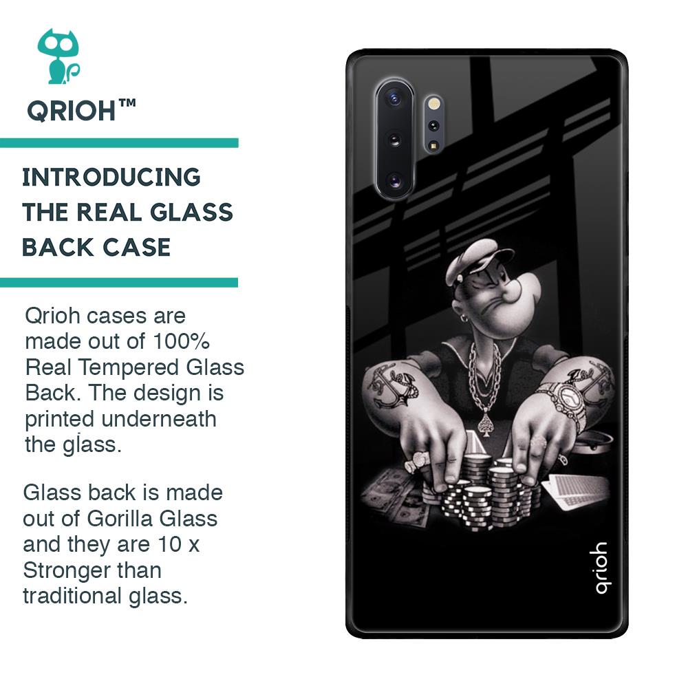 Gambling Problem Glass Case For Samsung Galaxy Note 10 Plus