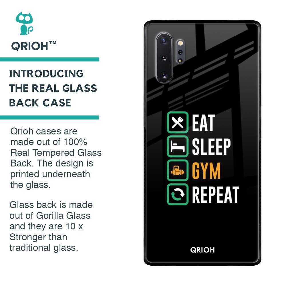 Daily Routine Glass Case for Samsung Galaxy Note 10 Plus