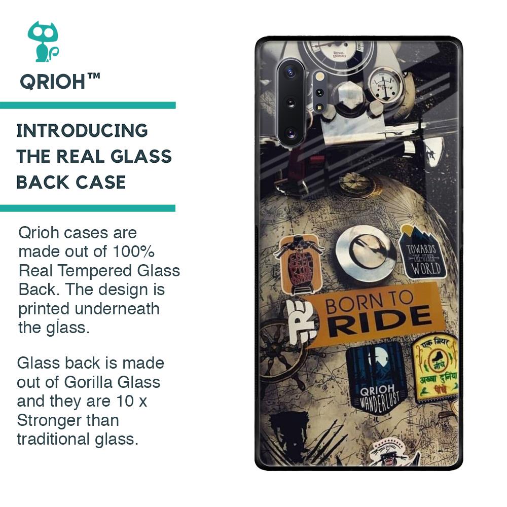 Ride Mode On Glass Case for Samsung Galaxy Note 10 Plus