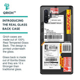 Cool Barcode Label Glass case For Samsung Galaxy Note 10 Plus