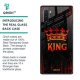 Royal King Glass Case for Samsung Galaxy Note 10 Plus