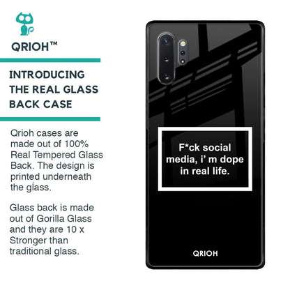 Dope In Life Glass Case for Samsung Galaxy Note 10 Plus