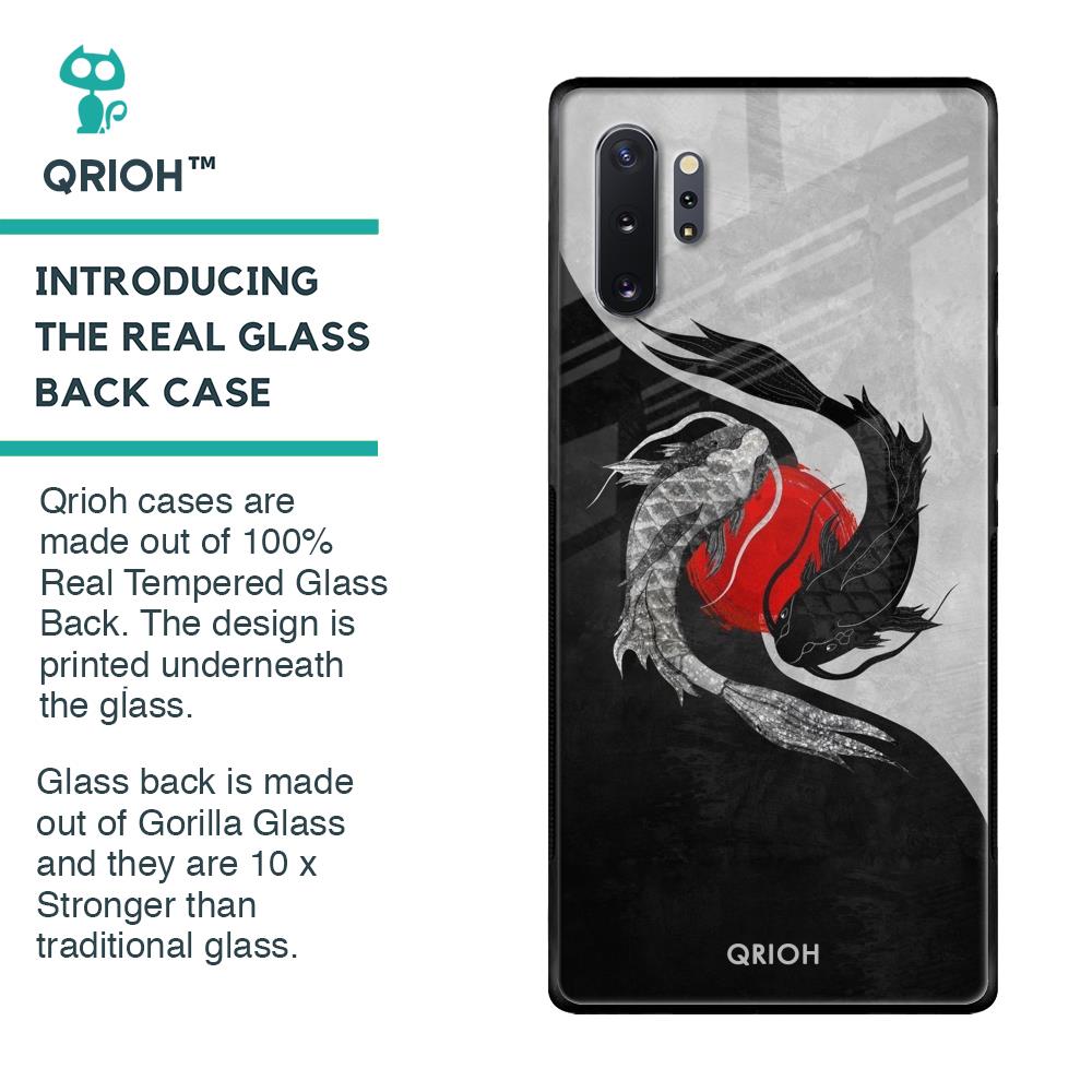 Japanese Art Glass Case for Samsung Galaxy Note 10 Plus