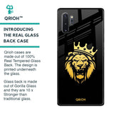 Lion The King Glass Case for Samsung Galaxy Note 10 Plus