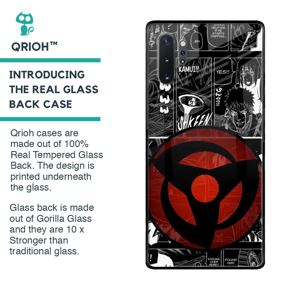 Sharingan Glass Case for Samsung Galaxy Note 10 Plus