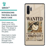 Luffy Wanted Glass Case for Samsung Galaxy Note 10 Plus