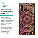 Floral Mandala Glass Case for Samsung Galaxy Note 10 Plus
