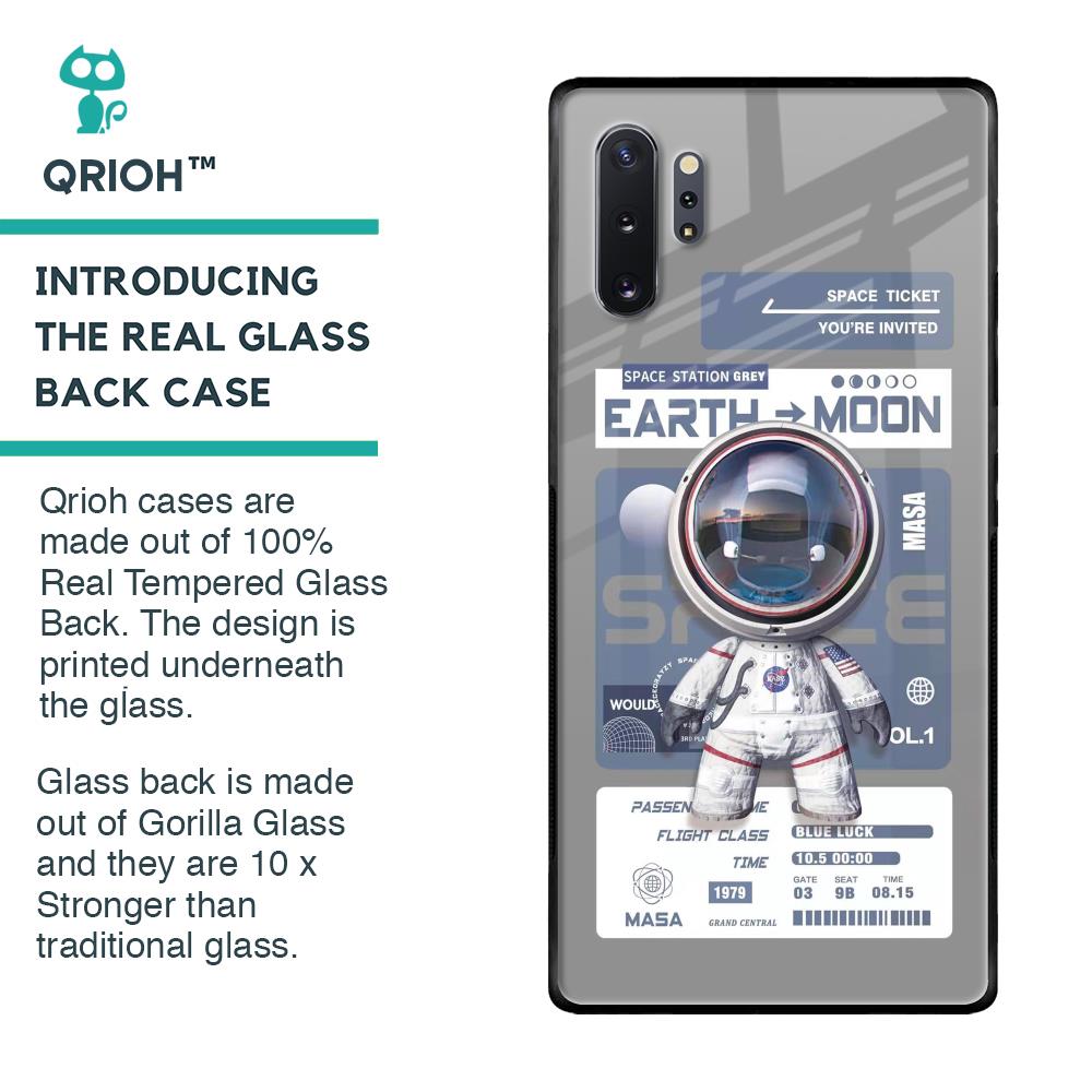 Space Flight Pass Glass Case for Samsung Galaxy Note 10 Plus