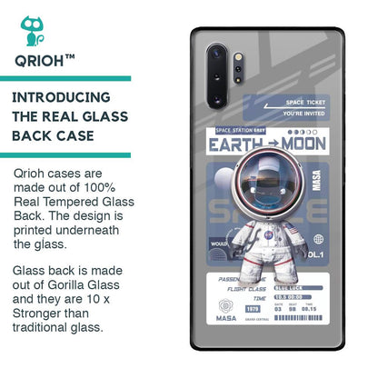 Space Flight Pass Glass Case for Samsung Galaxy Note 10 Plus