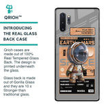 Space Ticket Glass Case for Samsung Galaxy Note 10 Plus