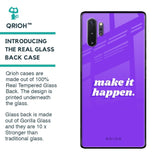 Make it Happen Glass Case for Samsung Galaxy Note 10 Plus
