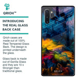 Multicolor Oil Painting Glass Case for Samsung Galaxy Note 10 Plus