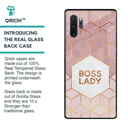 Boss Lady Glass Case for Samsung Galaxy Note 10 Plus
