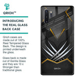 Black Warrior Glass Case for Samsung Galaxy Note 10 Plus