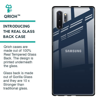 Overshadow Blue Glass Case For Samsung Galaxy Note 10 Plus