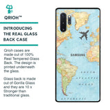 Fly Around The World Glass Case for Samsung Galaxy Note 10 Plus