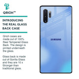 Vibrant Blue Texture Glass Case for Samsung Galaxy Note 10 Plus