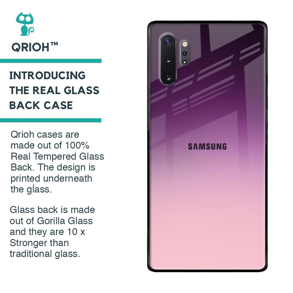 Purple Gradient Glass case for Samsung Galaxy Note 10 Plus