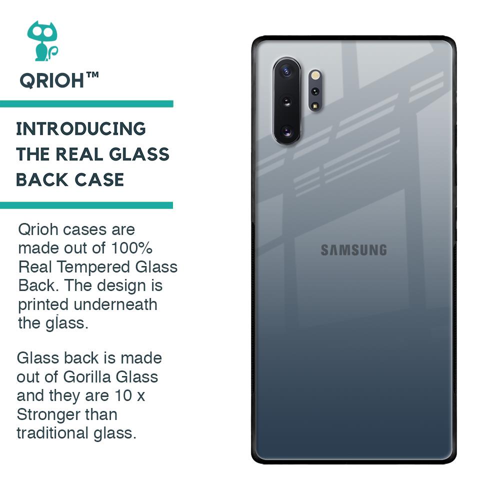 Smokey Grey Color Glass Case For Samsung Galaxy Note 10 Plus