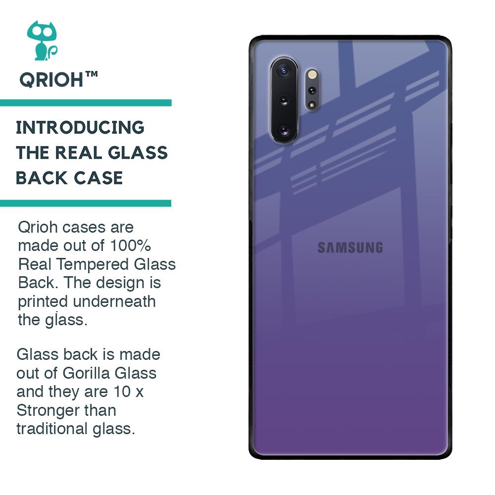 Indigo Pastel Glass Case For Samsung Galaxy Note 10 Plus
