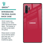 Solo Maroon Glass case for Samsung Galaxy Note 10 Plus
