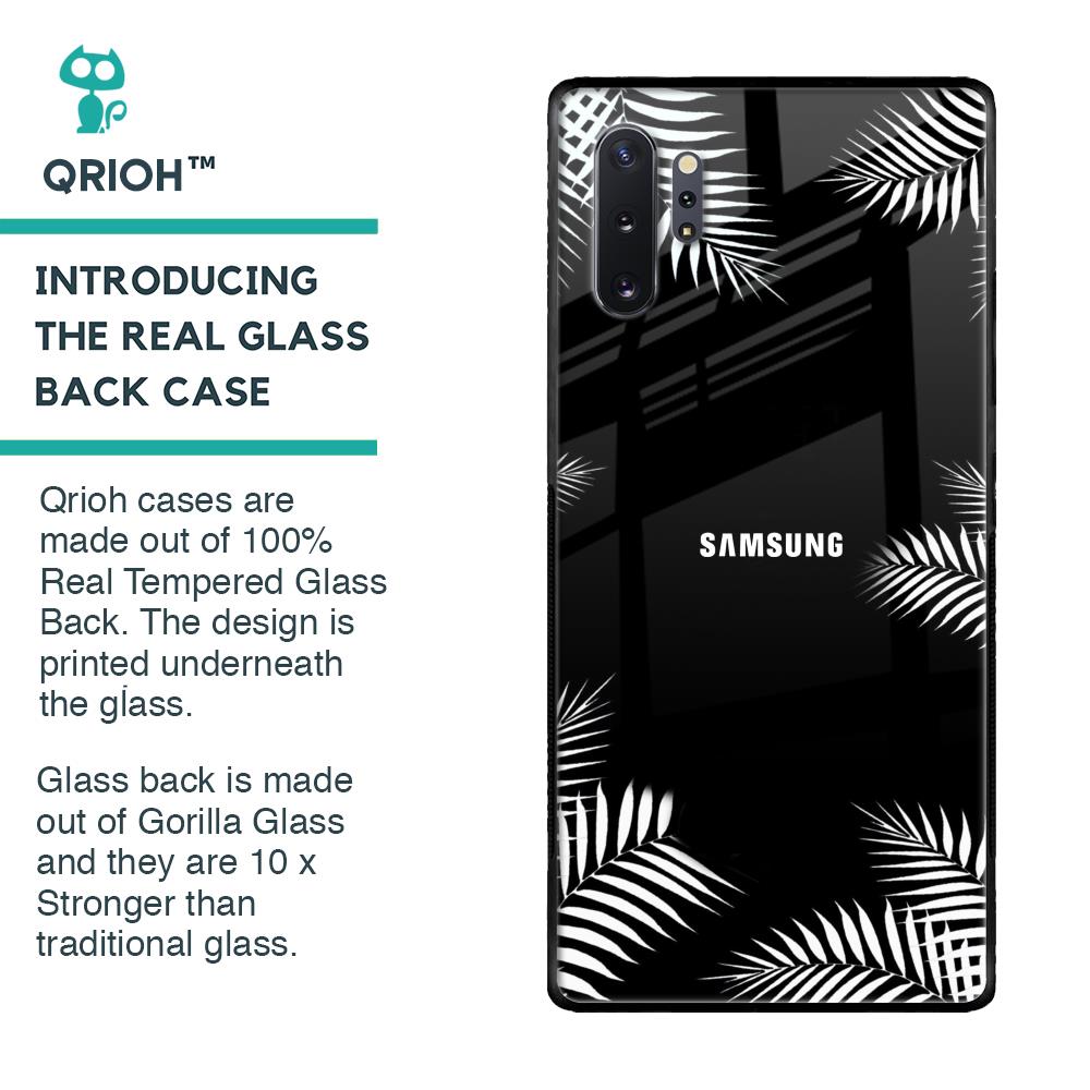 Zealand Fern Design Glass Case For Samsung Galaxy Note 10 Plus