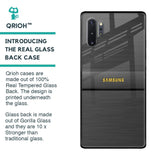 Grey Metallic Glass Case For Samsung Galaxy Note 10 Plus