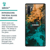 Watercolor Wave Glass Case for Samsung Galaxy Note 10 Plus