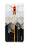 Hexagonal Pattern Oppo Reno Z Back Cover