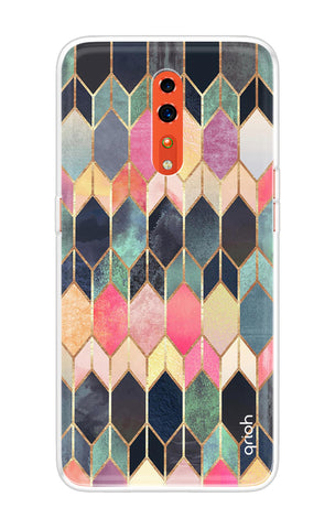 Shimmery Pattern Oppo Reno Z Back Cover
