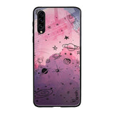 Space Doodles Samsung Galaxy A30s Glass Back Cover Online