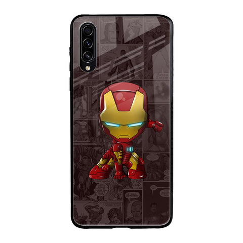 Angry Baby Super Hero Samsung Galaxy A30s Glass Back Cover Online