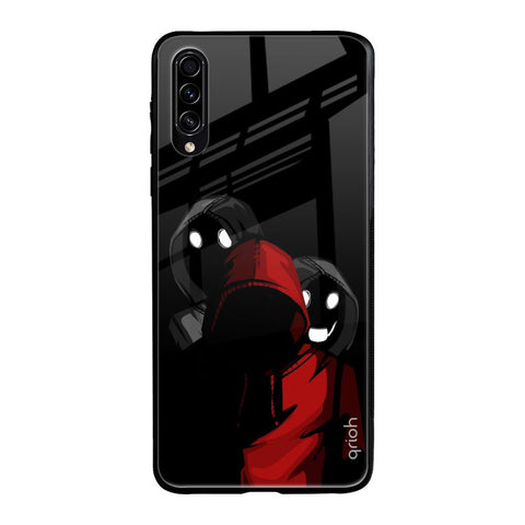 Shadow Character Samsung Galaxy A30s Glass Back Cover Online