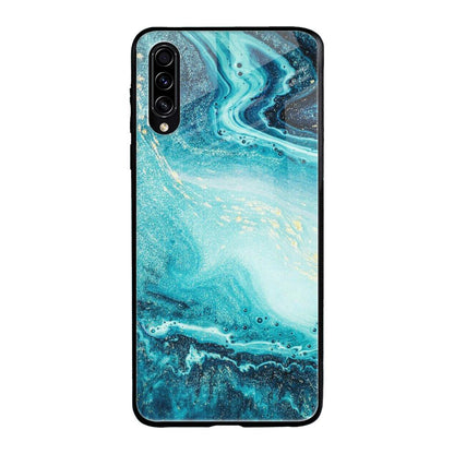 Sea Water Samsung Galaxy A30s Glass Back Cover Online