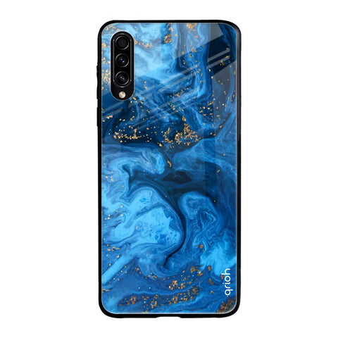 Gold Sprinkle Samsung Galaxy A30s Glass Back Cover Online
