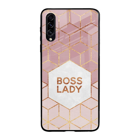 Boss Lady Samsung Galaxy A30s Glass Back Cover Online