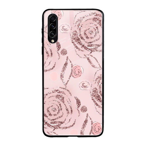 Shimmer Roses Samsung Galaxy A30s Glass Cases & Covers Online