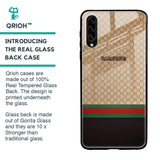 High End Fashion Glass case for Samsung Galaxy A30s
