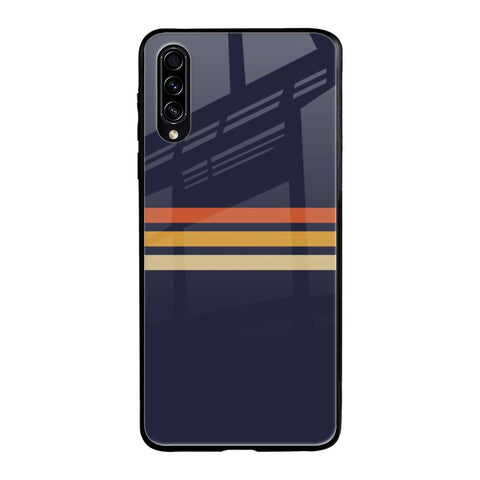 Tricolor Stripes Samsung Galaxy A30s Glass Cases & Covers Online