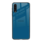 Cobalt Blue Samsung Galaxy A30s Glass Back Cover Online