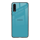 Oceanic Turquiose Samsung Galaxy A30s Glass Back Cover Online